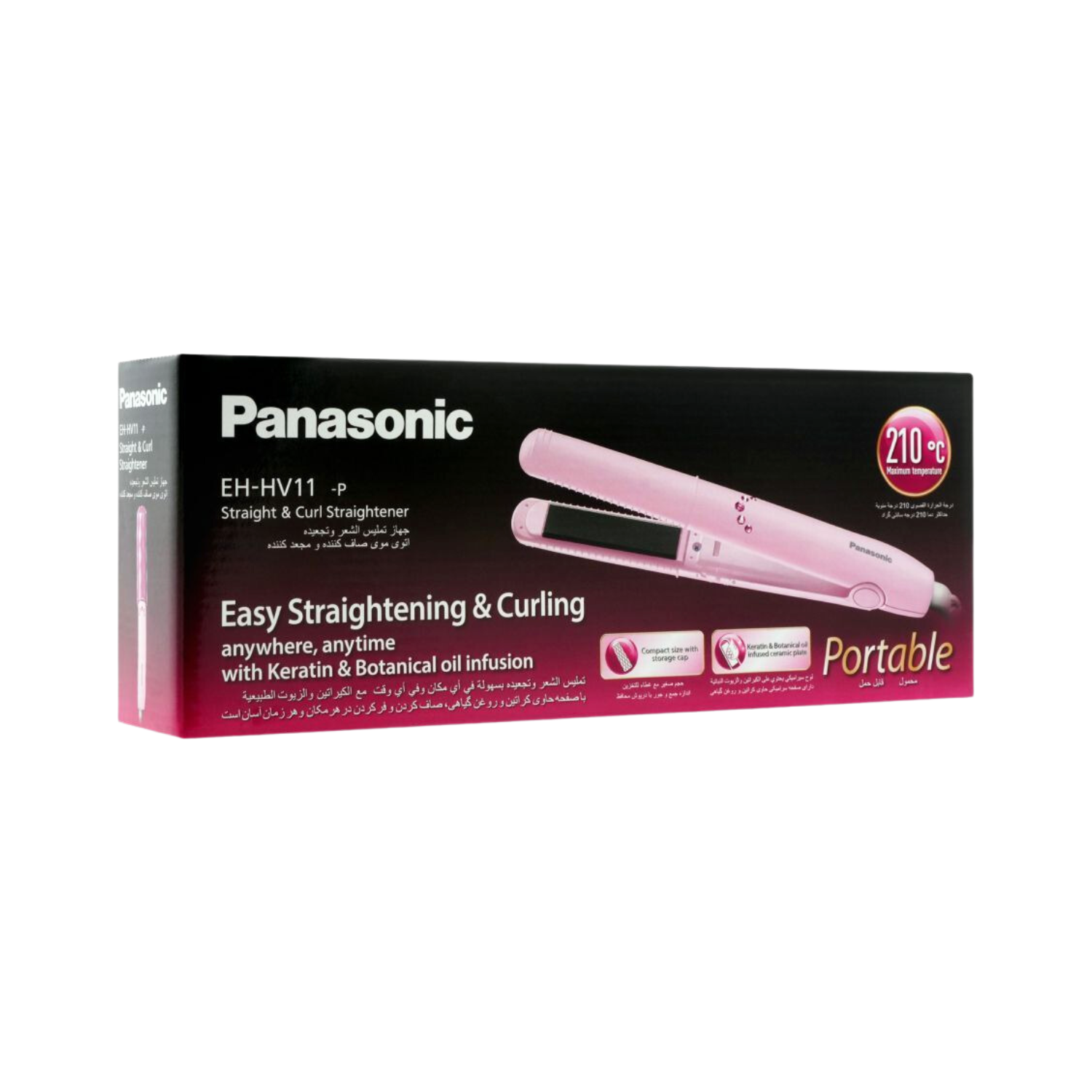 panasonic-easy-straight-and-curl-keratin-coconut-oil-infused-hair-straightener-eh-hv11