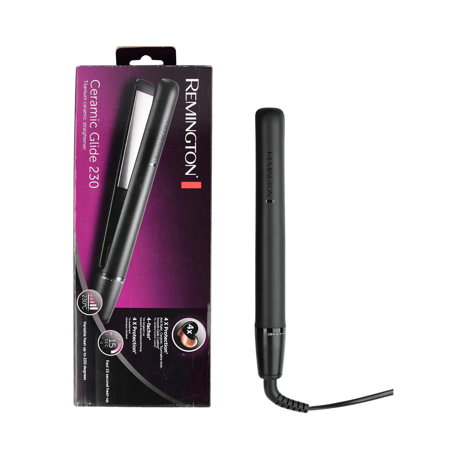 remington-s3700-ceramic-glide-230-hair-straightener