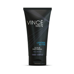 Vince Men Lightnix Active Scrub Face Wash 100ml