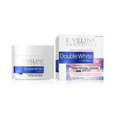 Eveline Double White + Vitamin C Mattifying Cream SPF 20 50ml