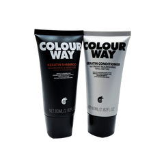 Colour Way Keratin Nourishing & Moisture Shampoo + Keratin Nutrient Nourishing 80ml