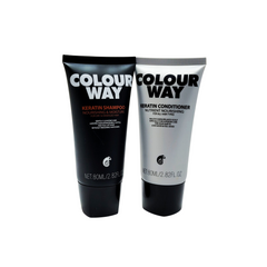 Colour Way Keratin Nourishing & Moisture Shampoo + Keratin Nutrient Nourishing 80ml