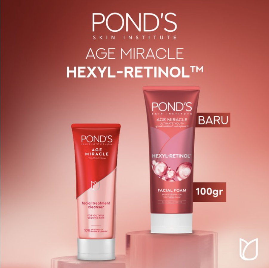 Ponds Age Miracle Ultimate Youth Facial Foam - 100gm