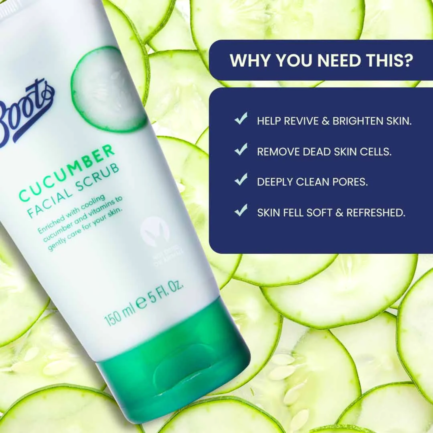 boots-cucumber-facial-scrub-150ml