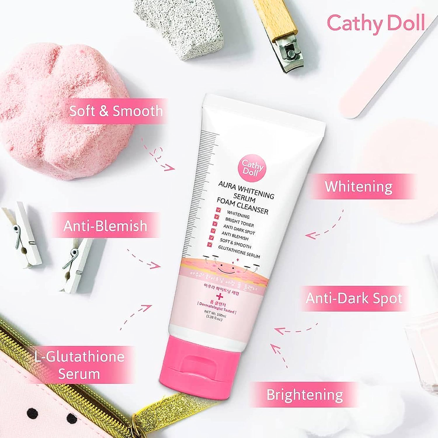 cathy-doll-aura-whitening-serum-foam-cleanser-100ml