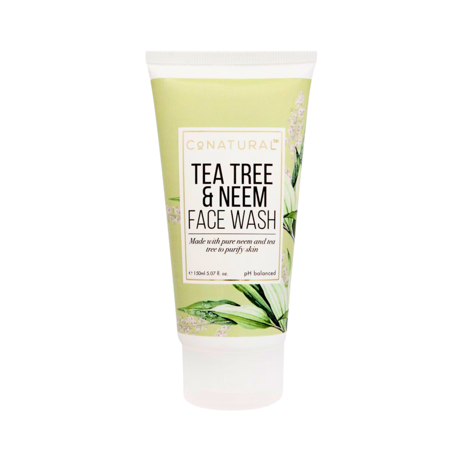 co-natural-tea-tree-neem-face-wash-150g