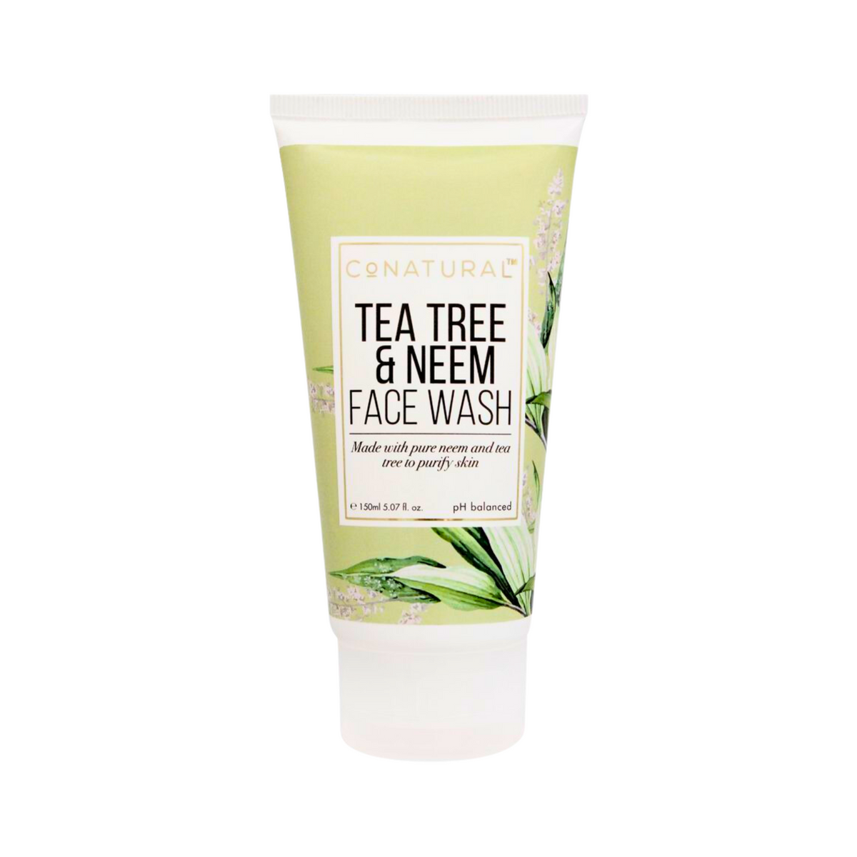 co-natural-tea-tree-neem-face-wash-150g
