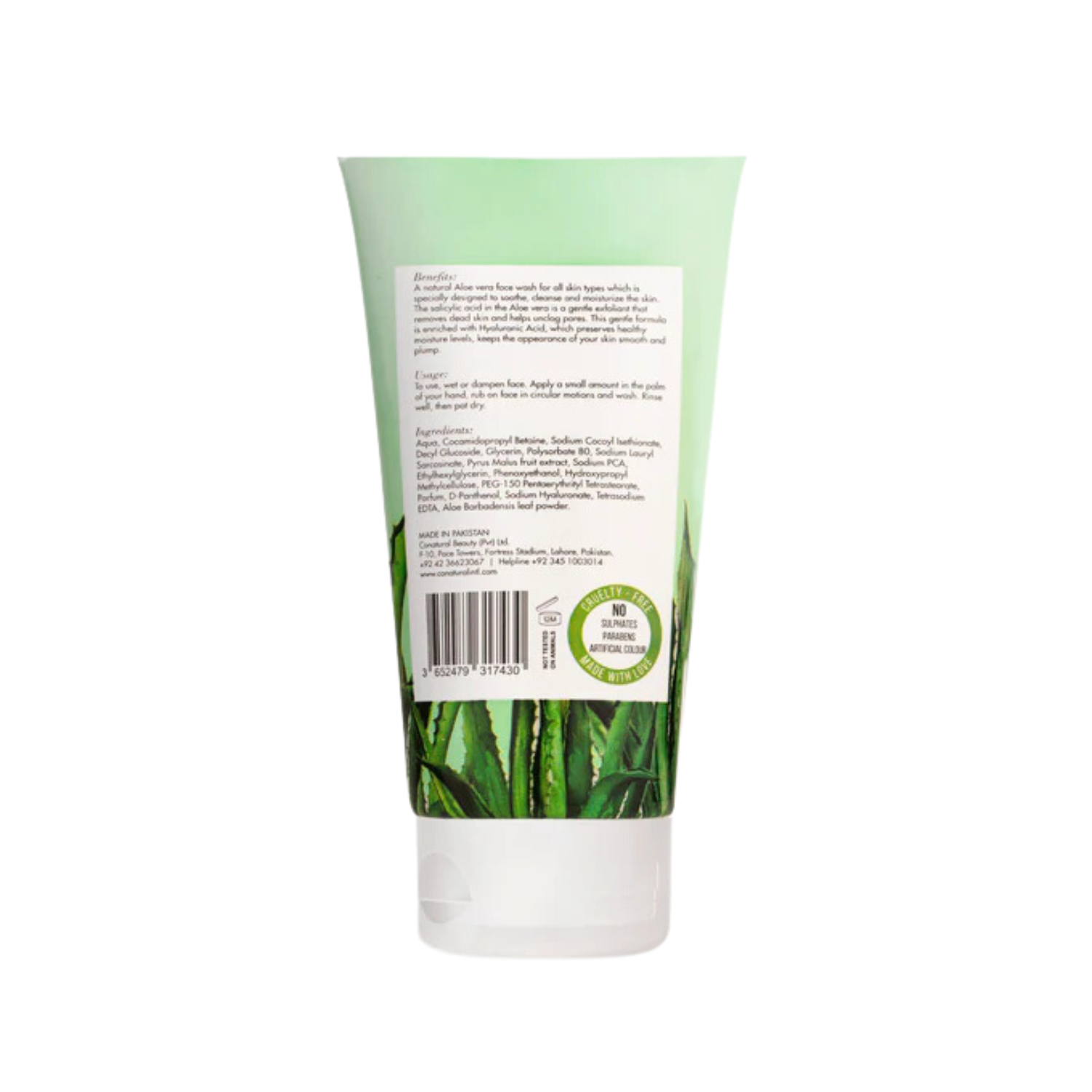 co-natural-hydrating-aloe-vera-face-wash-150ml