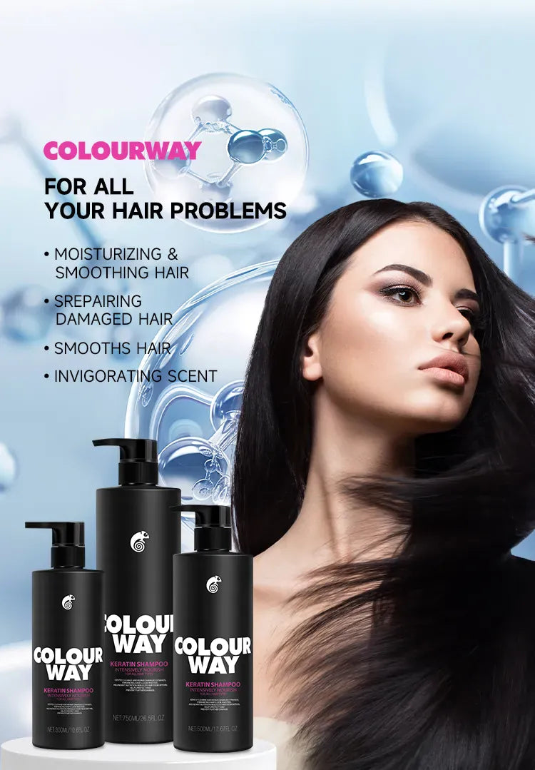 COLOURWAY Keratin Intensively Nourish Shampoo 300ml