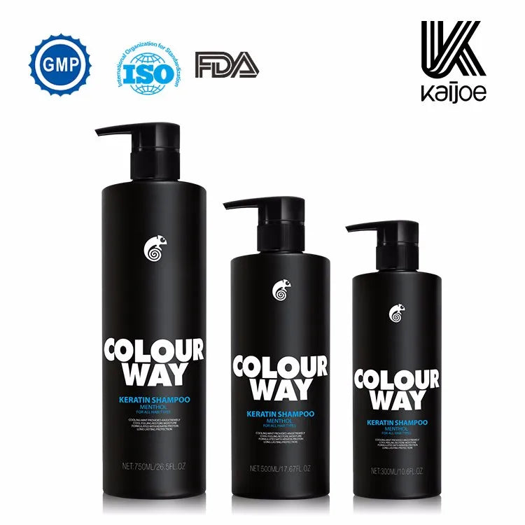 COLOURWAY Keratin Menthol Shampoo 300ml