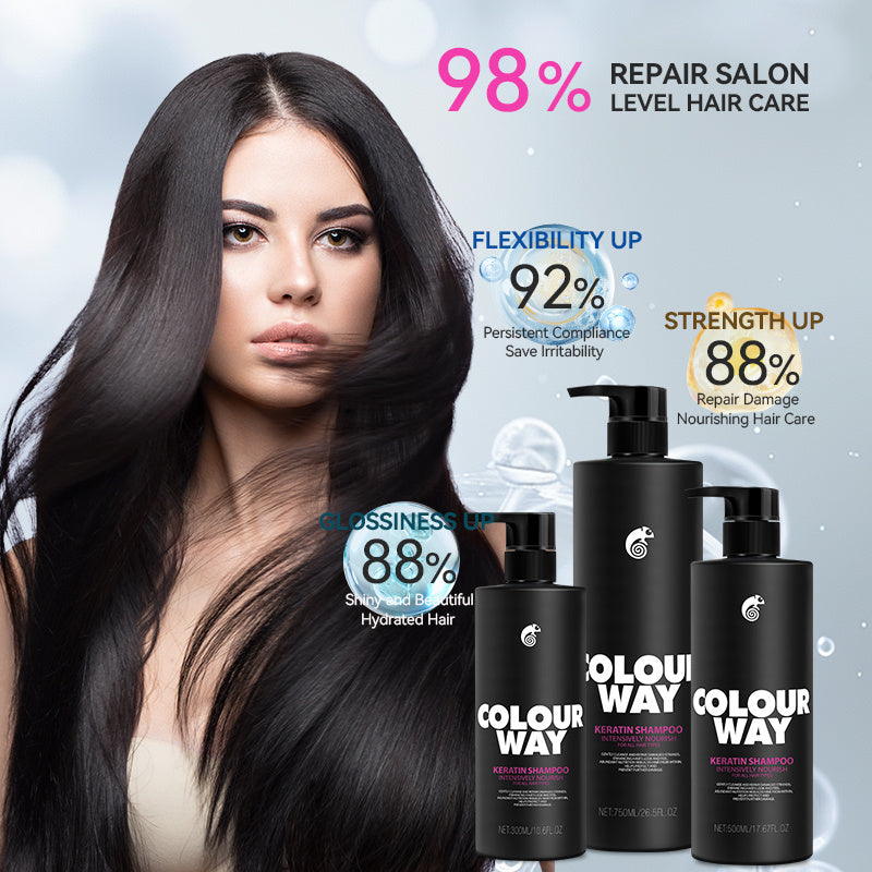 COLOURWAY Keratin Intensively Nourish Shampoo 750ml