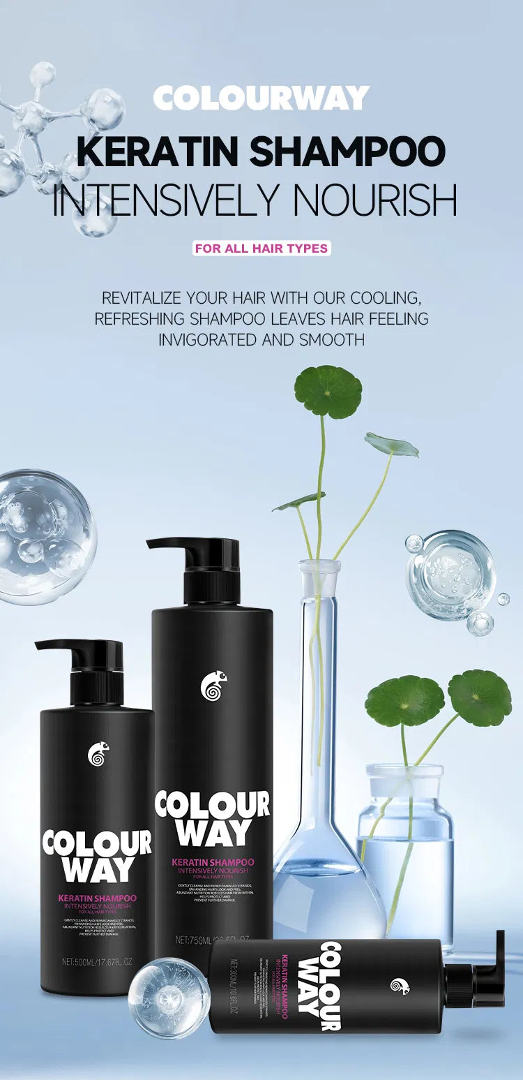 COLOURWAY Keratin Intensively Nourish Shampoo 750ml