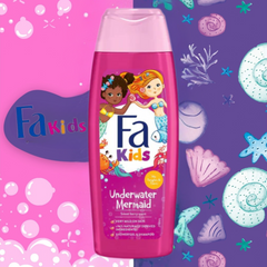 fa-shower-gel-kids-mermaid-pink-250ml