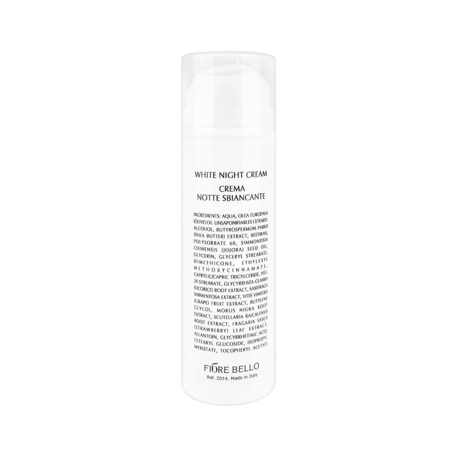 fiore-bello-white-night-cream-cream-notte-sbiancante-italy-150ml