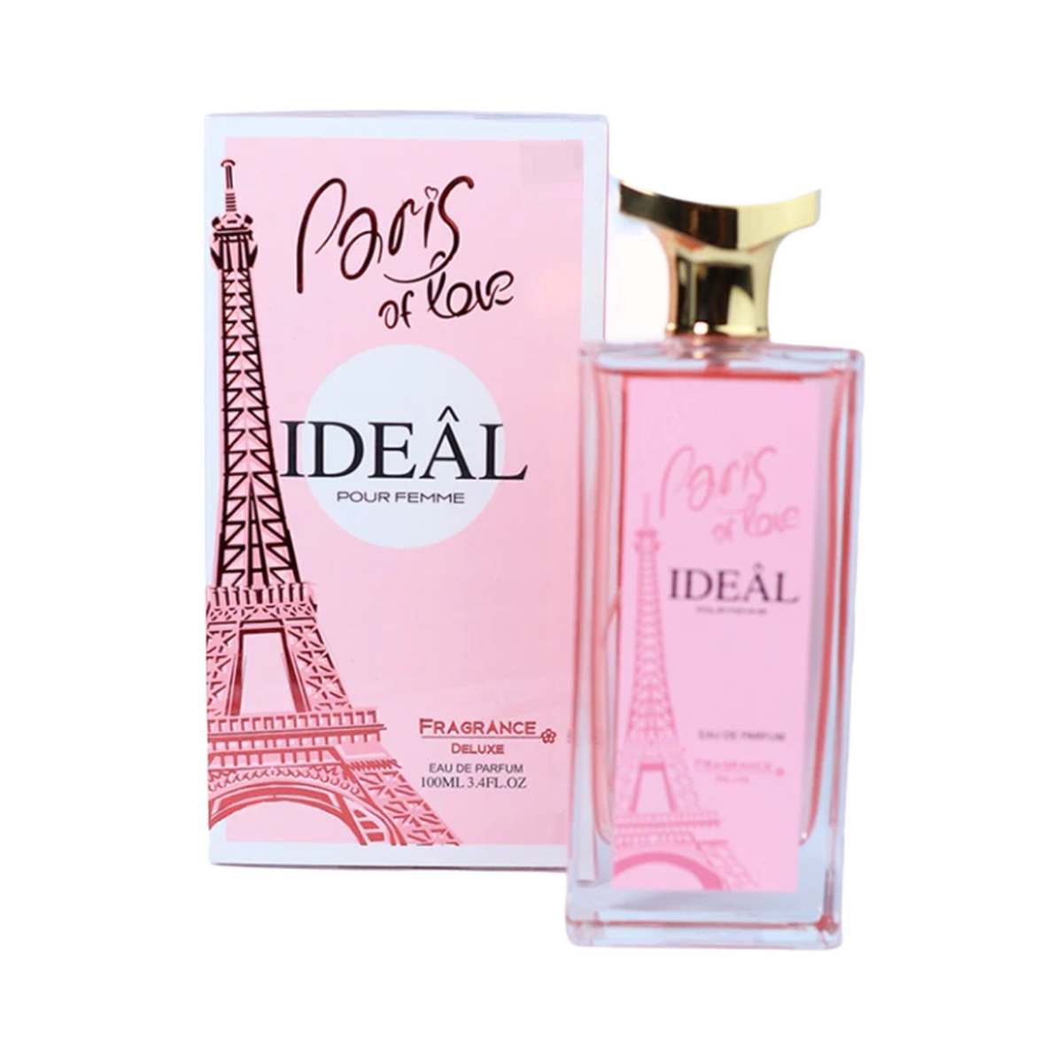 Fragrance Deluxe Ideal Pour Femme Paris Of Love EDP Perfume 100ml