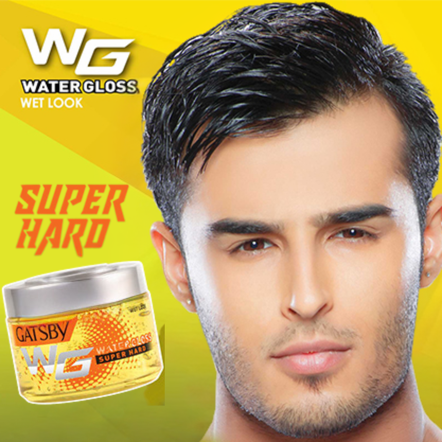 Gatsby hair gel wet look store