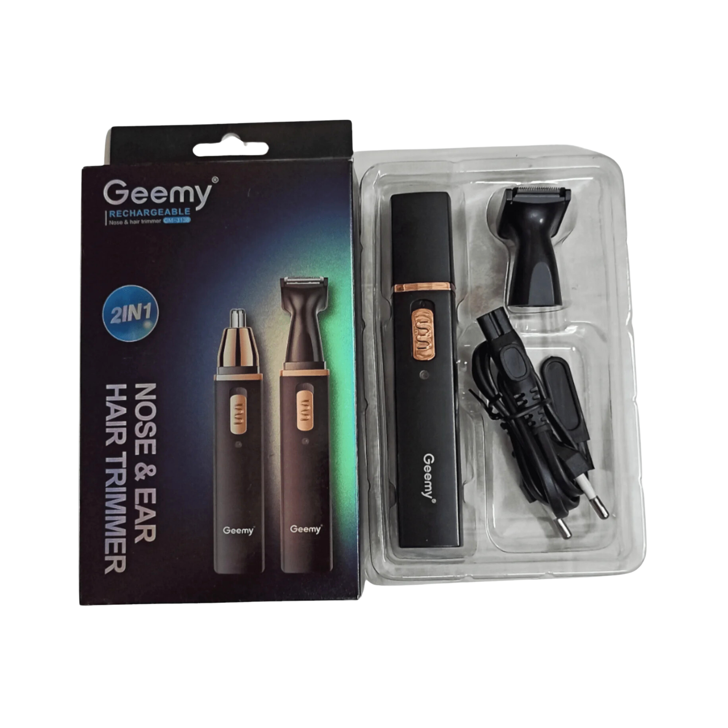 geemy-gm-3138-rechargeable-2in1-nose-ear-hair-trimmer