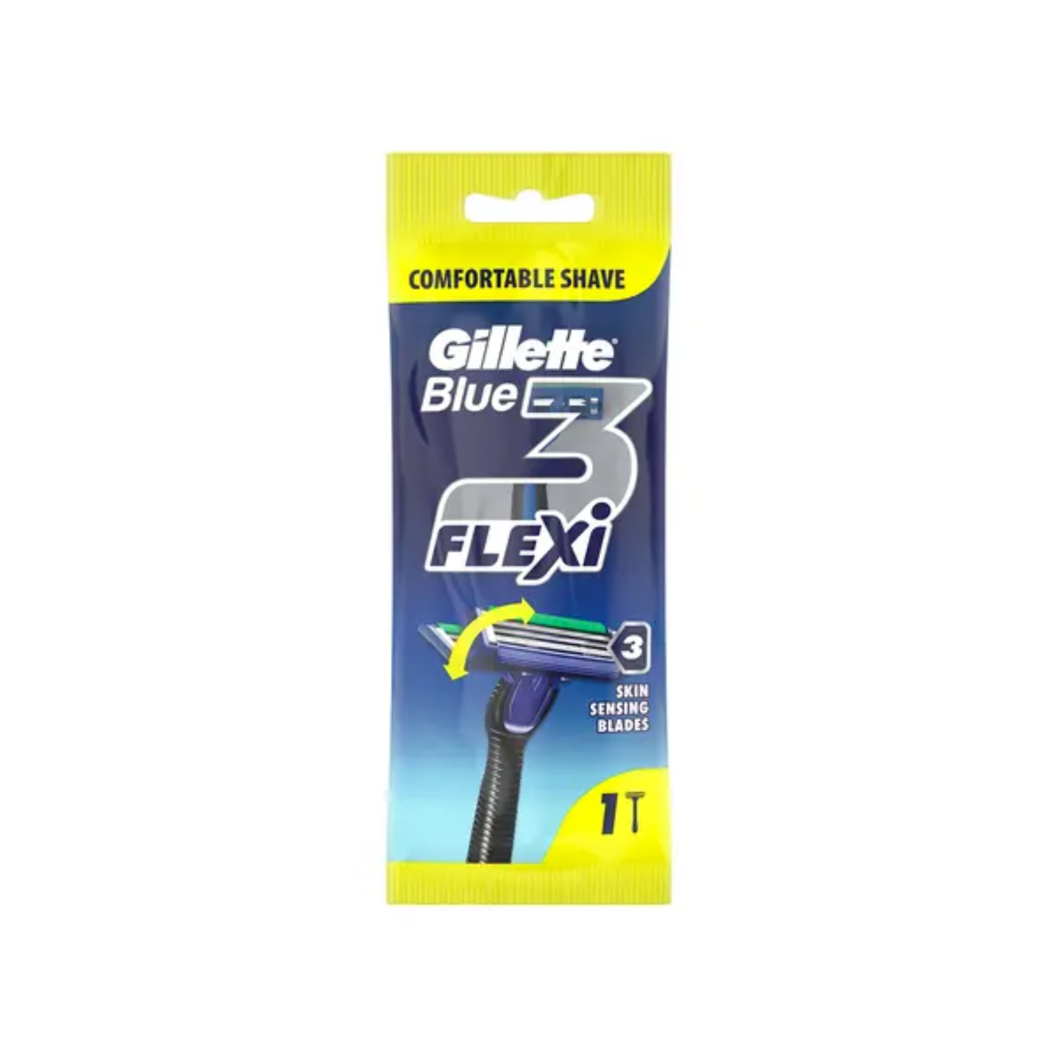 gillette-blue-3-flexi-skin-sensing-blades-razor-1pcs
