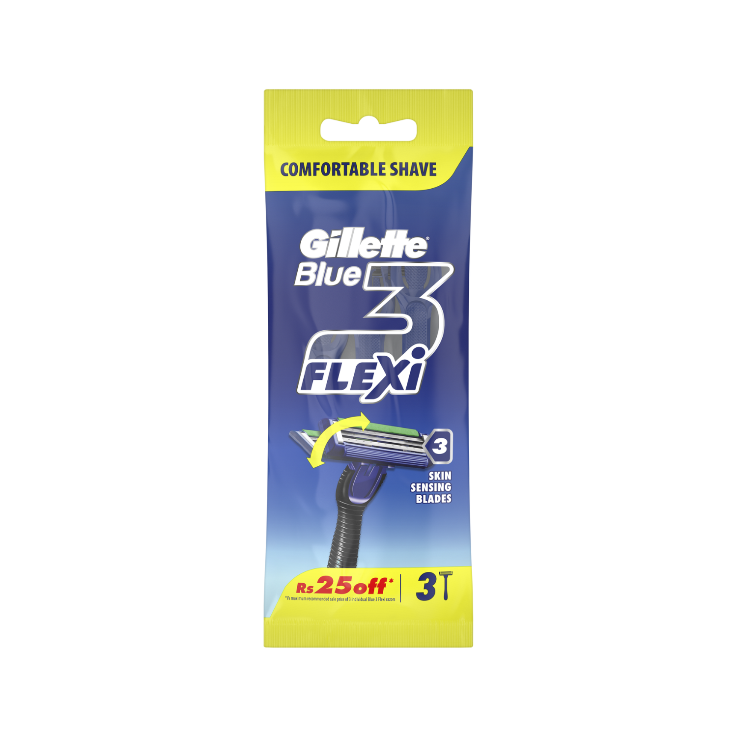 gillette-blue-3-flexi-skin-sensing-blades-razor-3-pcs