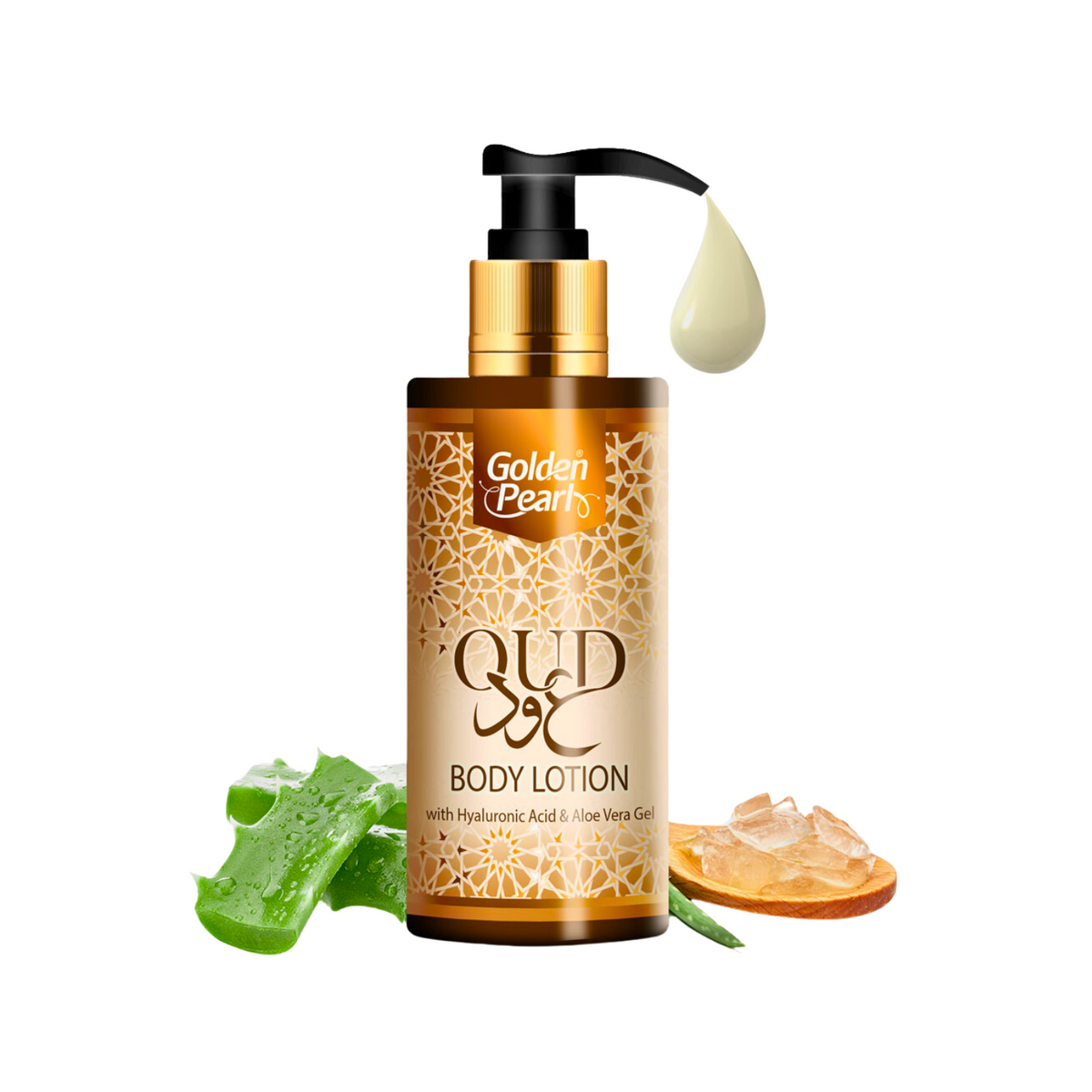 golden-pearl-oud-body-lotion-with-hyaluronic-acid-aloe-vera-gel-400ml