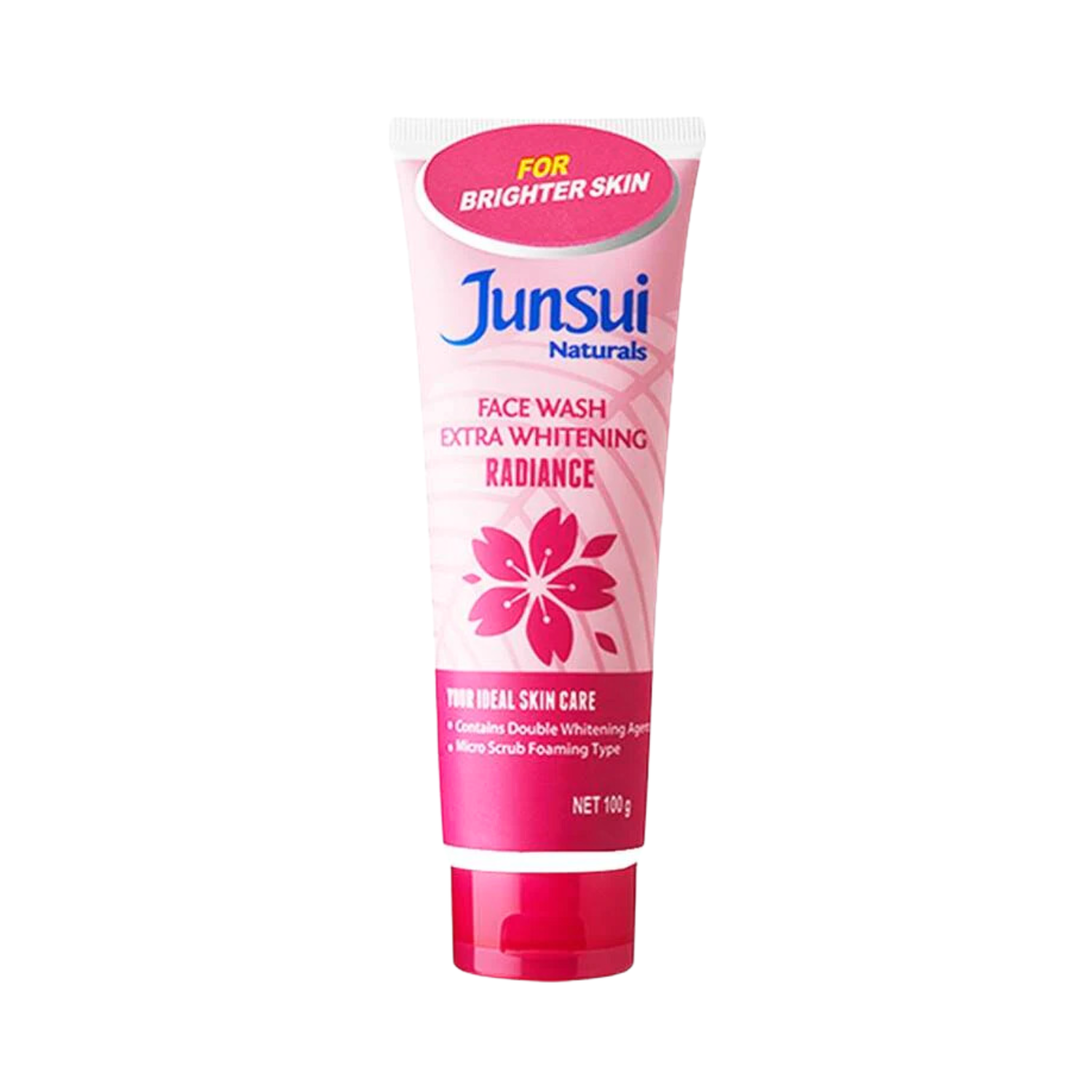 junsui-naturals-face-wash-extra-whitening-radiance-100g