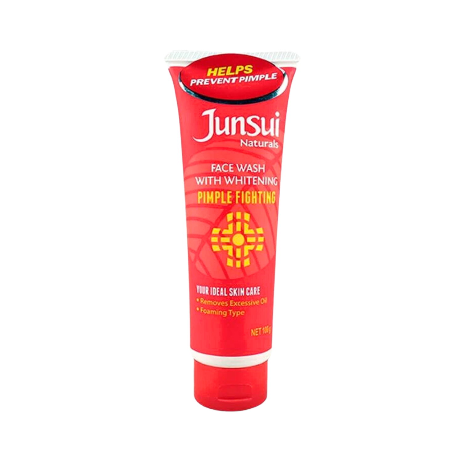 junsui-naturals-face-wash-with-whitening-pimple-fighting-100g