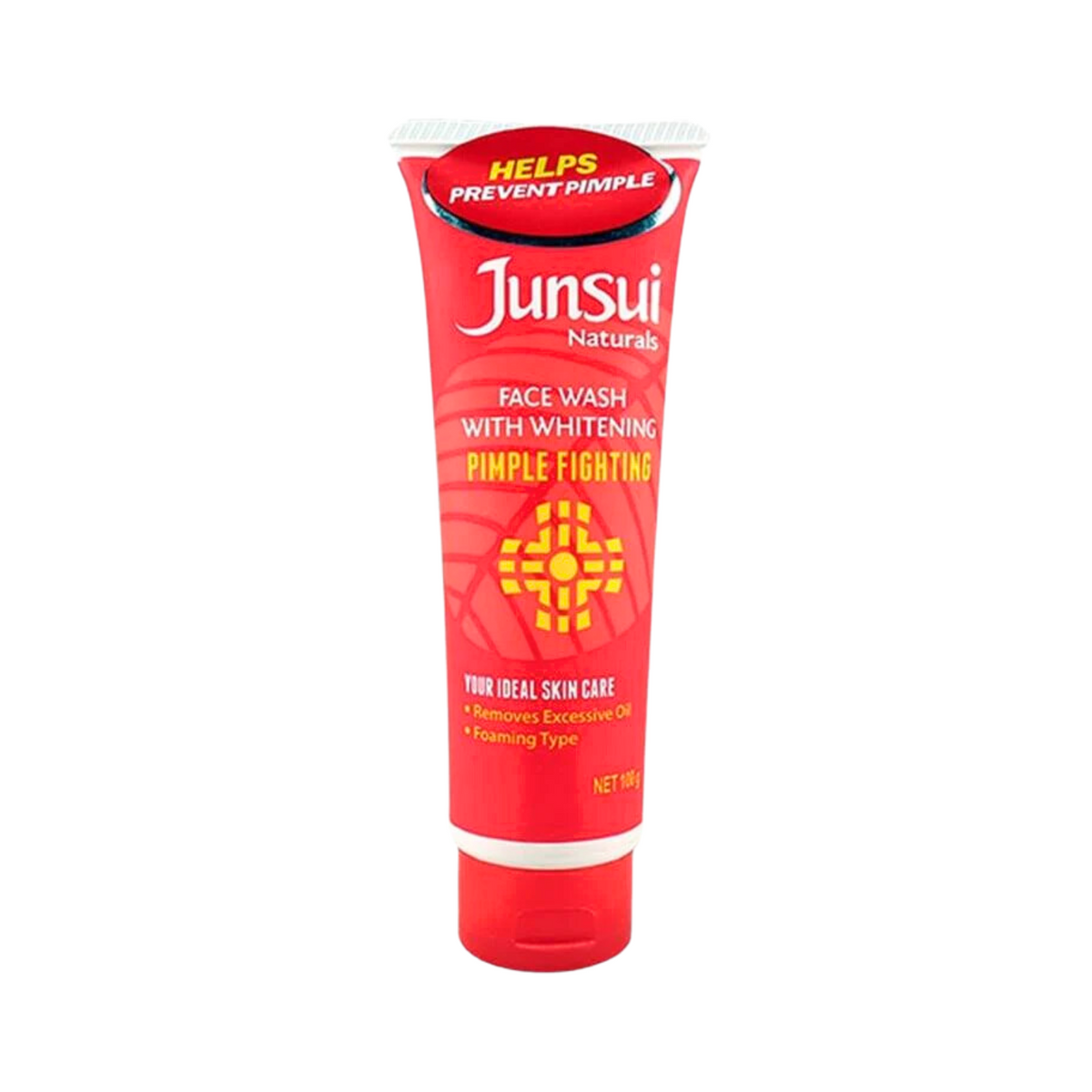 junsui-naturals-face-wash-with-whitening-pimple-fighting-100g