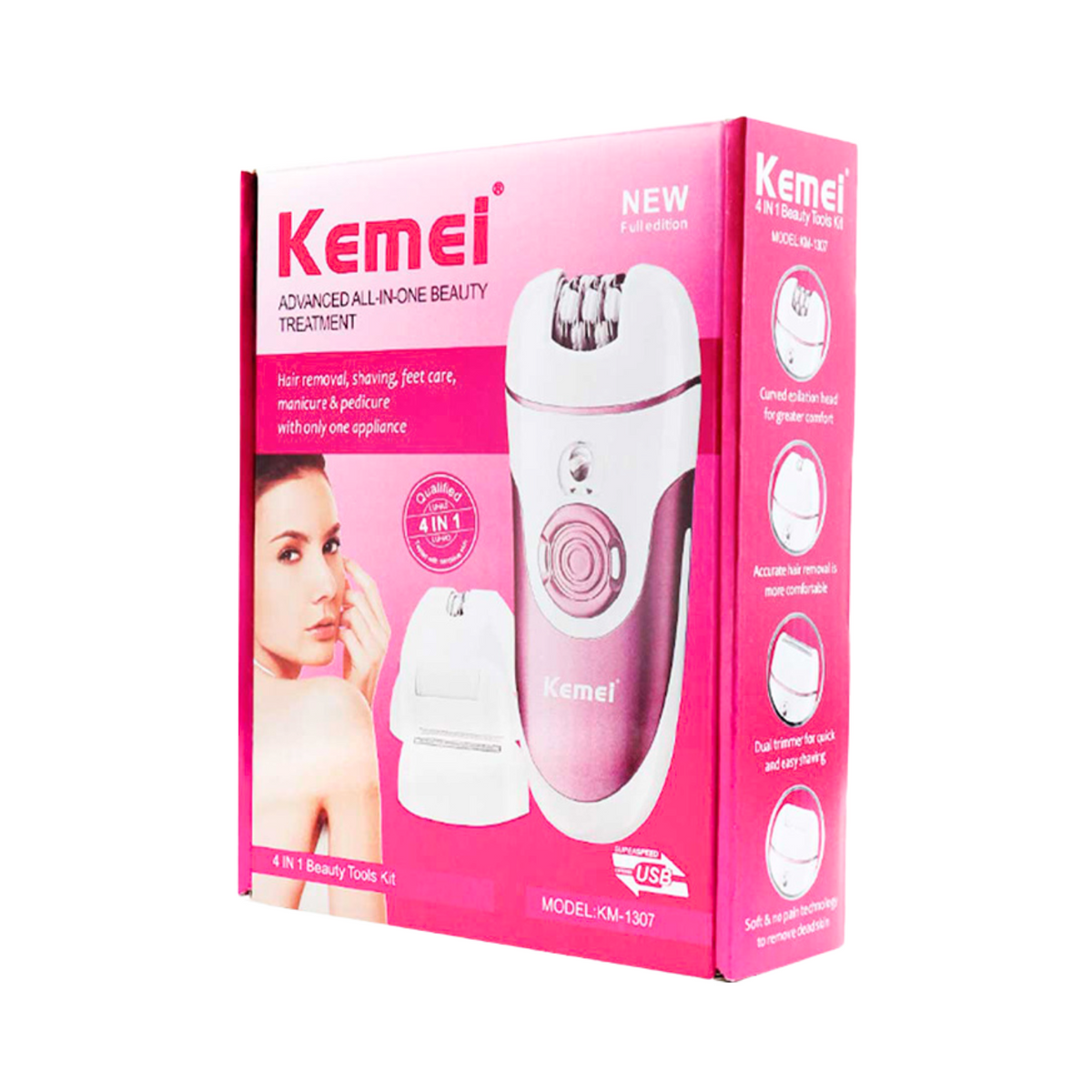 kemei-km-1307-4-in-1-multi-function-lady-electric-epilator