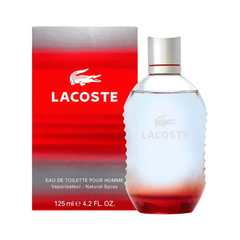 Lacoste Red Edt Perfume For Men 125ml Gift Point