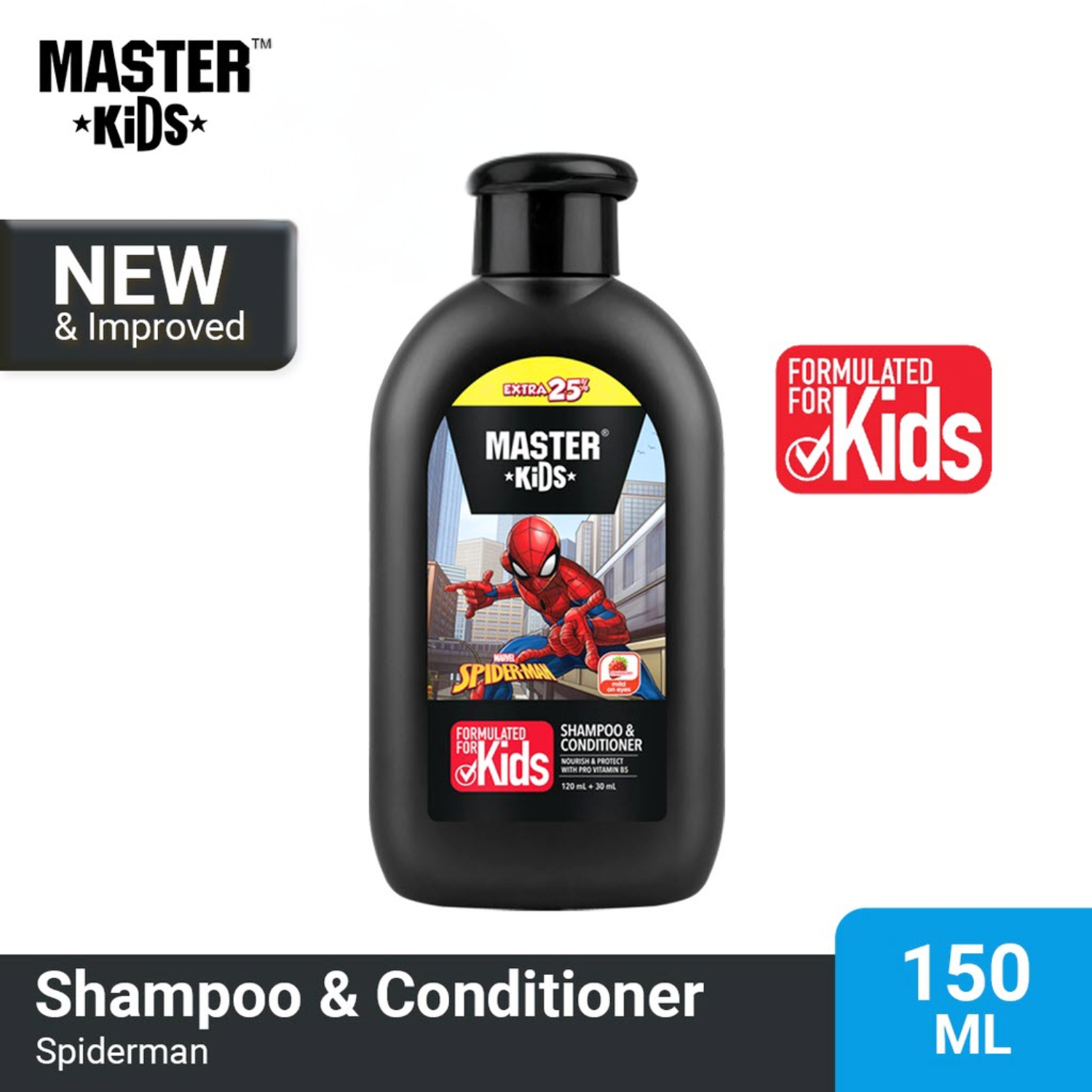 master-kids-spider-man-conditioner-shampoo-150ml