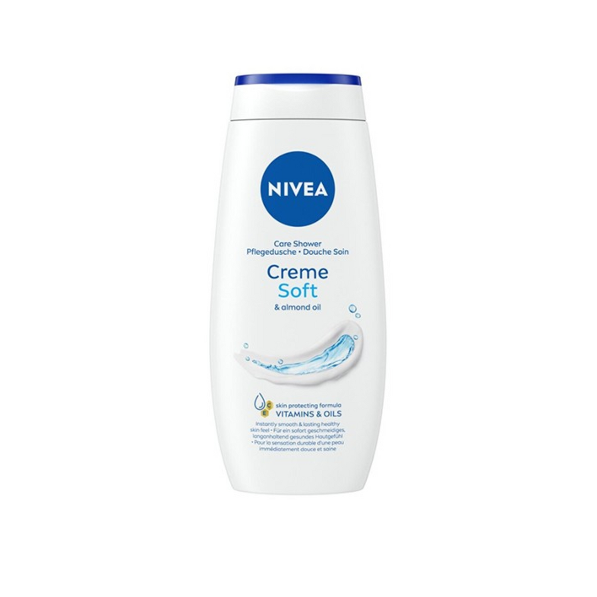 nivea-care-shower-pflegedusche-douche-soin-creme-soft-almond-oil-germany-250ml