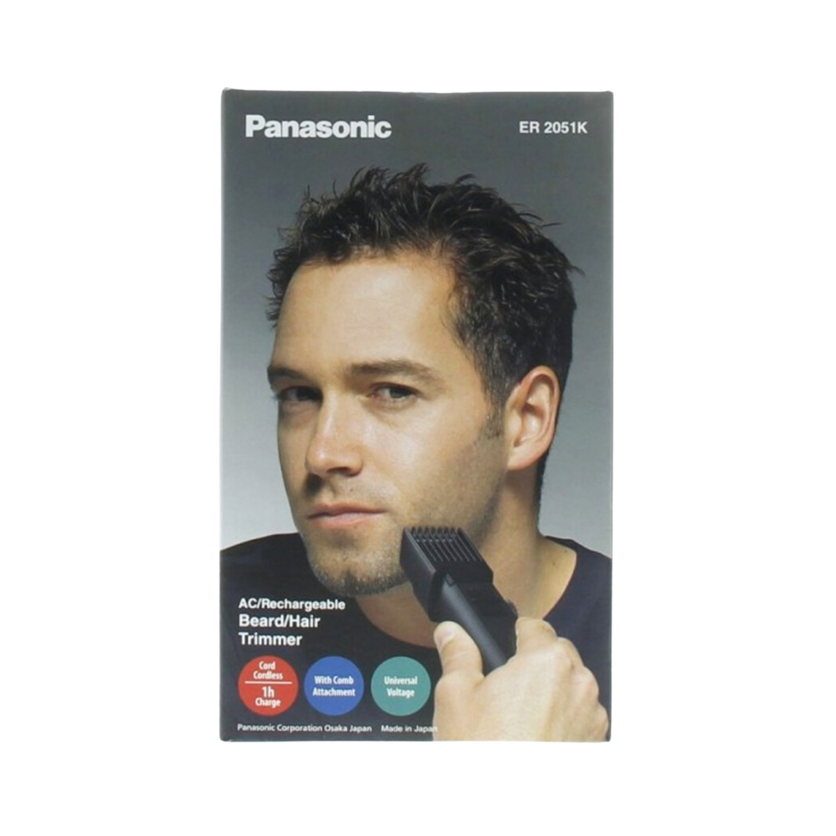 Panasonic Beard Hair Trimmer ER2051K Gift Point