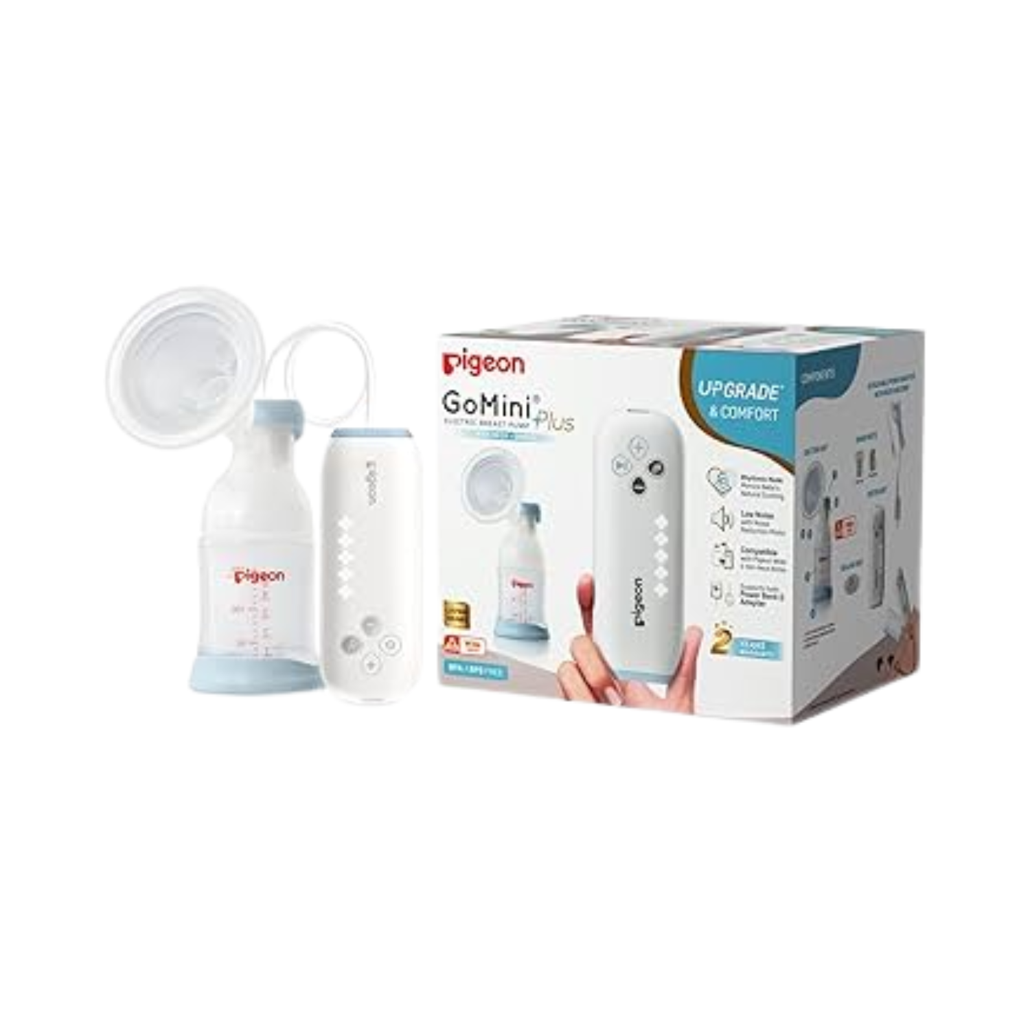 pigeon-gomini-plus-electric-breast-pump-single-with-wide-neck-79813