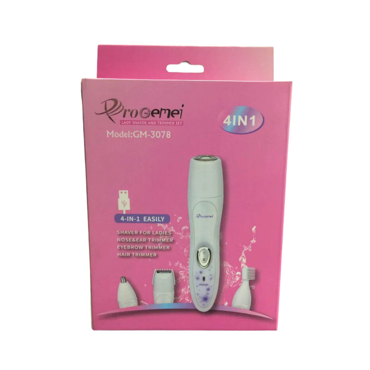 progemei-lady-shaver-and-trimmer-4-in-1-gm-3078