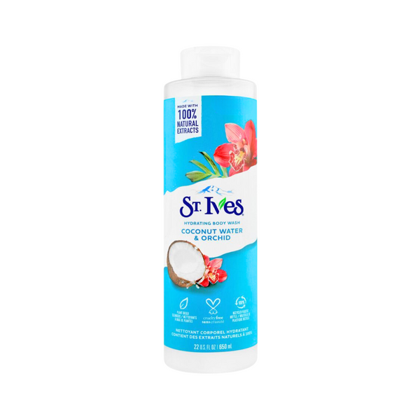 St. Ives Coconut Water & Orchid Hydrating Body Wash 650ml