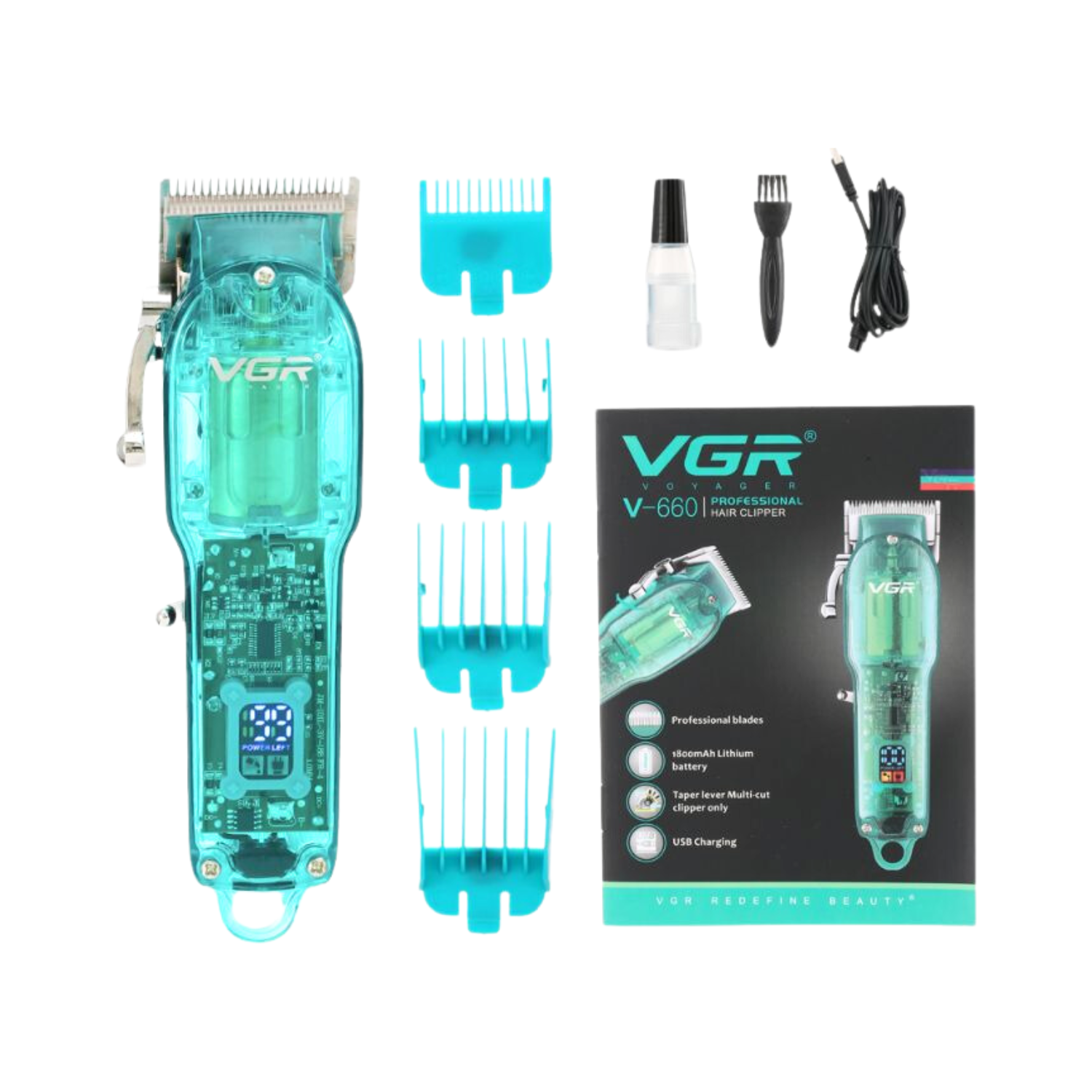 vgr-v-660-professional-trimmer-rechargeable-hair-clippers