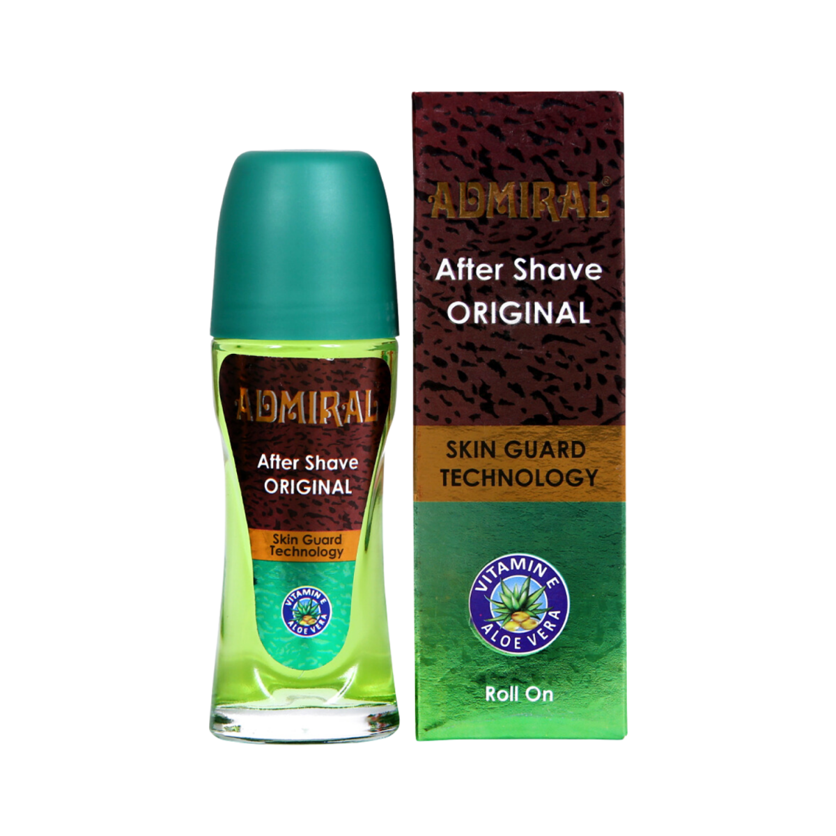 Admiral After Shave Roll On Original Skin Guard Technology 50ml - Gift Point