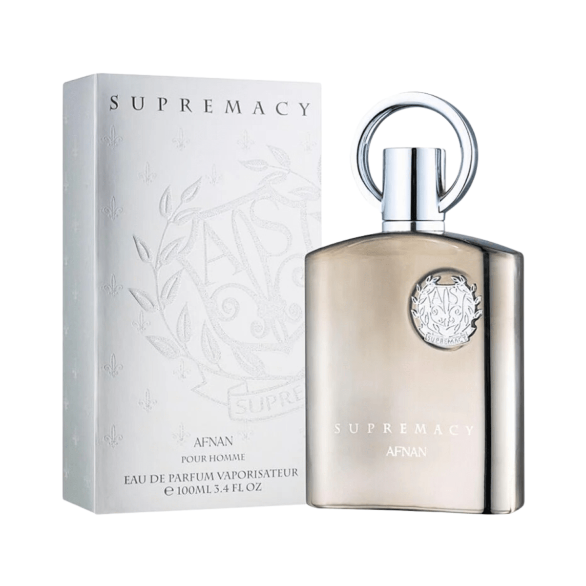 Afnan Supremacy Silver Perfume For Men 100ml - Gift Point