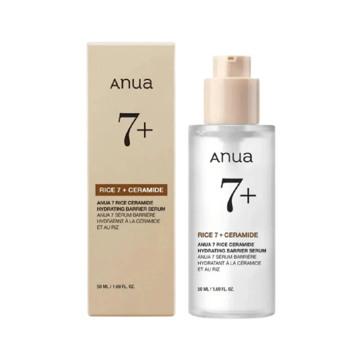 Anua 7+ Rice Ceramide Hydrating Barrier Serum 50ml - Gift Point