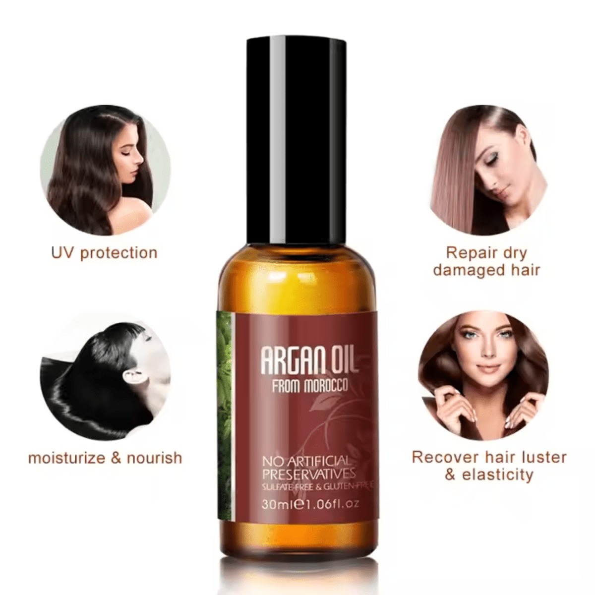 Argan Oil Hair Serum 30ml - Gift Point
