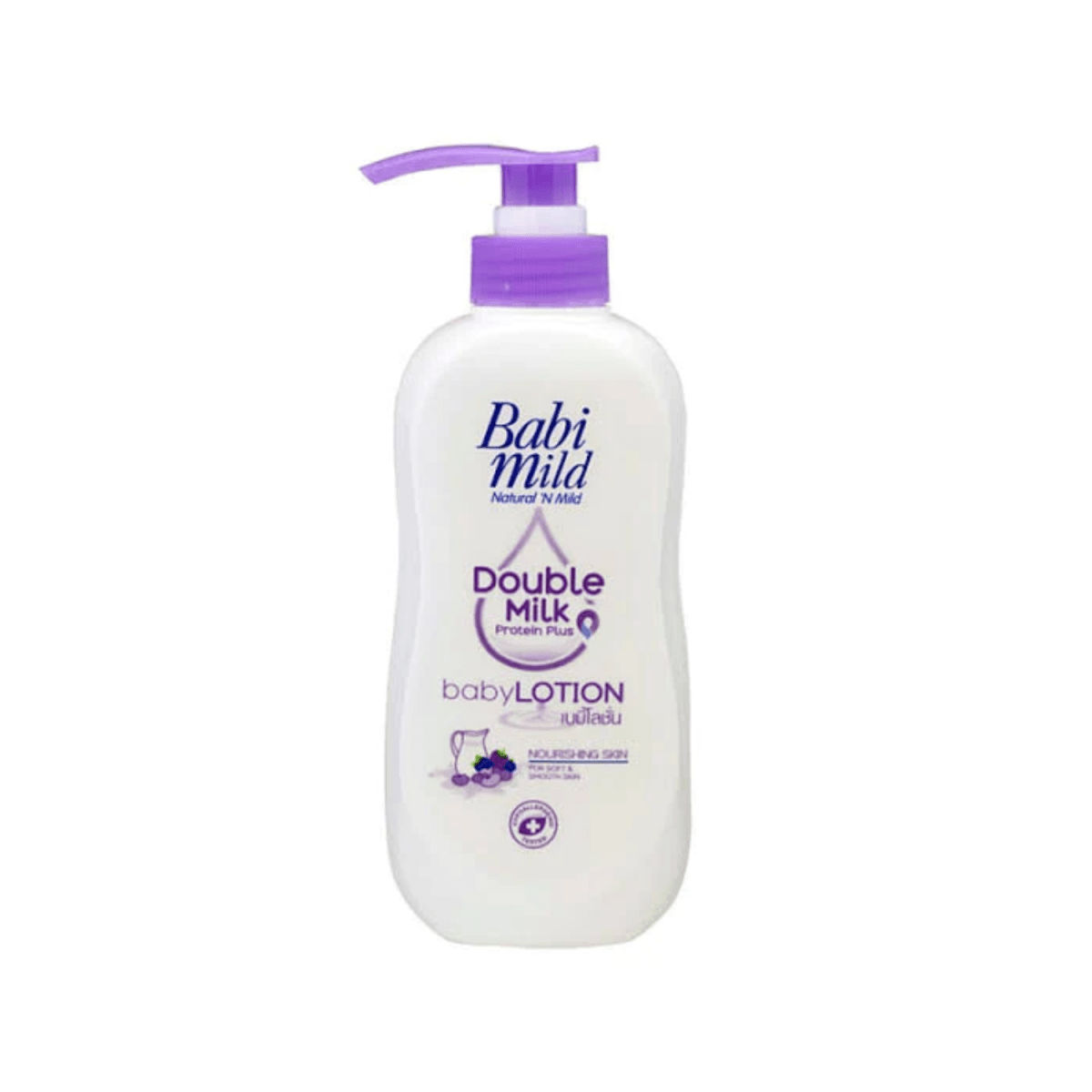 Babi Mild Double Milk Protein Plus Baby Lotion 350ml - Gift Point