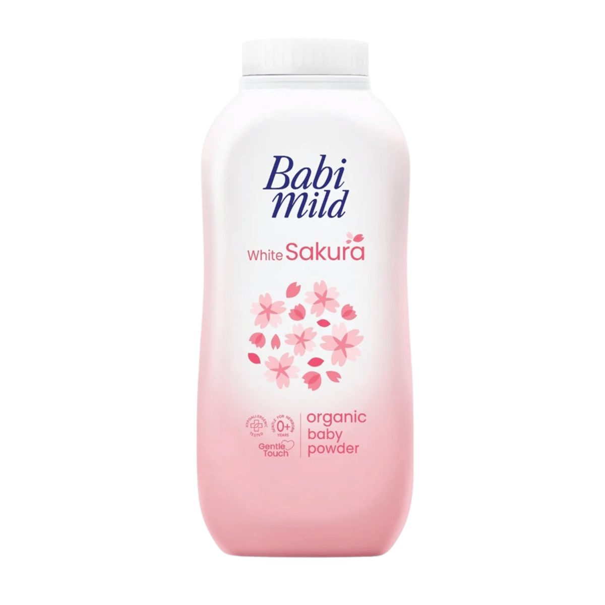 Babi Mild White Sakura Organic Baby Powder 160g - Gift Point