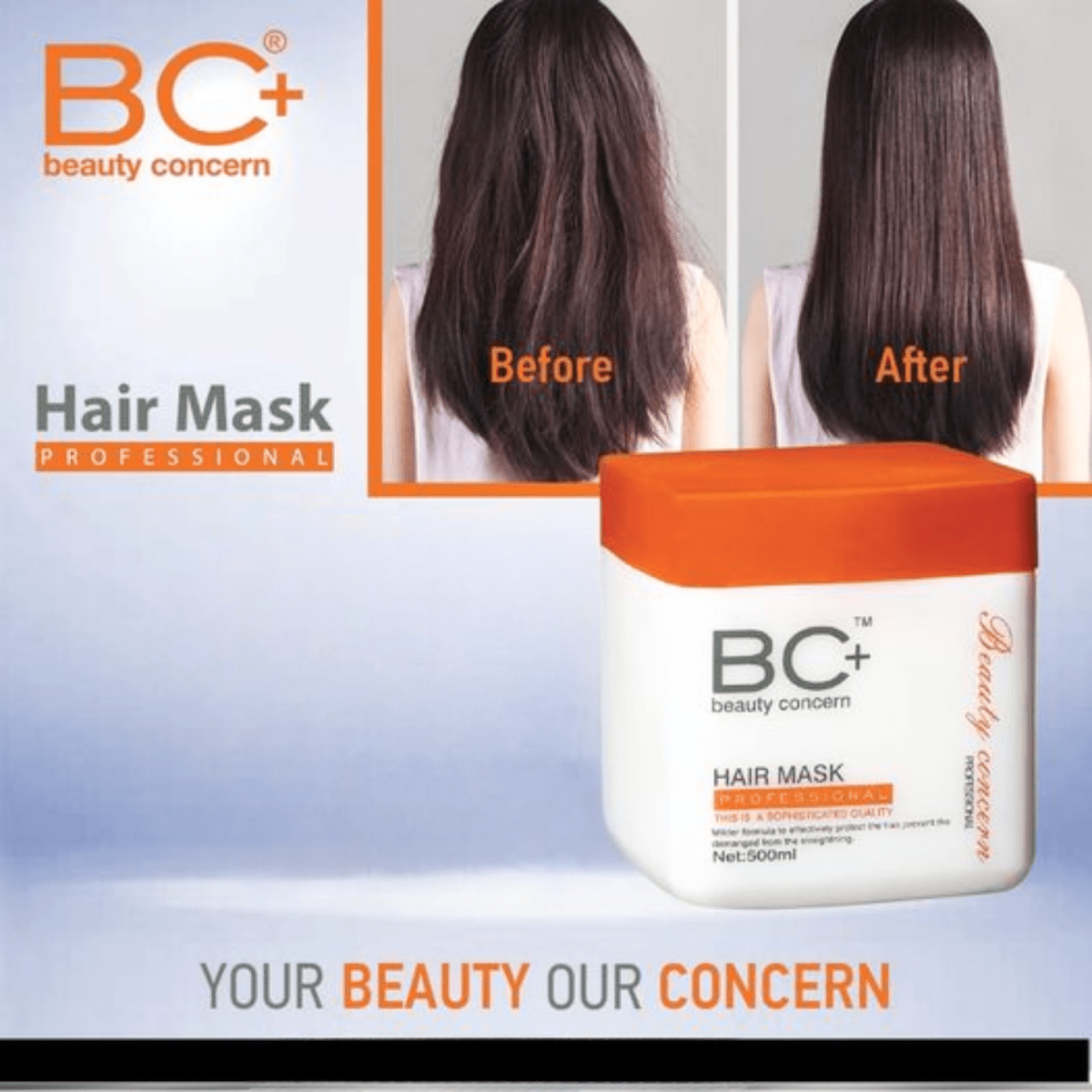 BC+ Beauty Concern Hair Mask 500ml - Gift Point