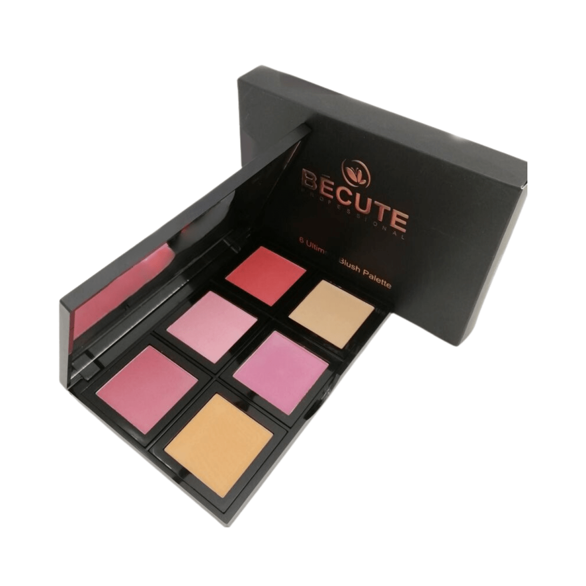 Becute Blush On Palette 6 Color Multi Colors Shades - Gift Point