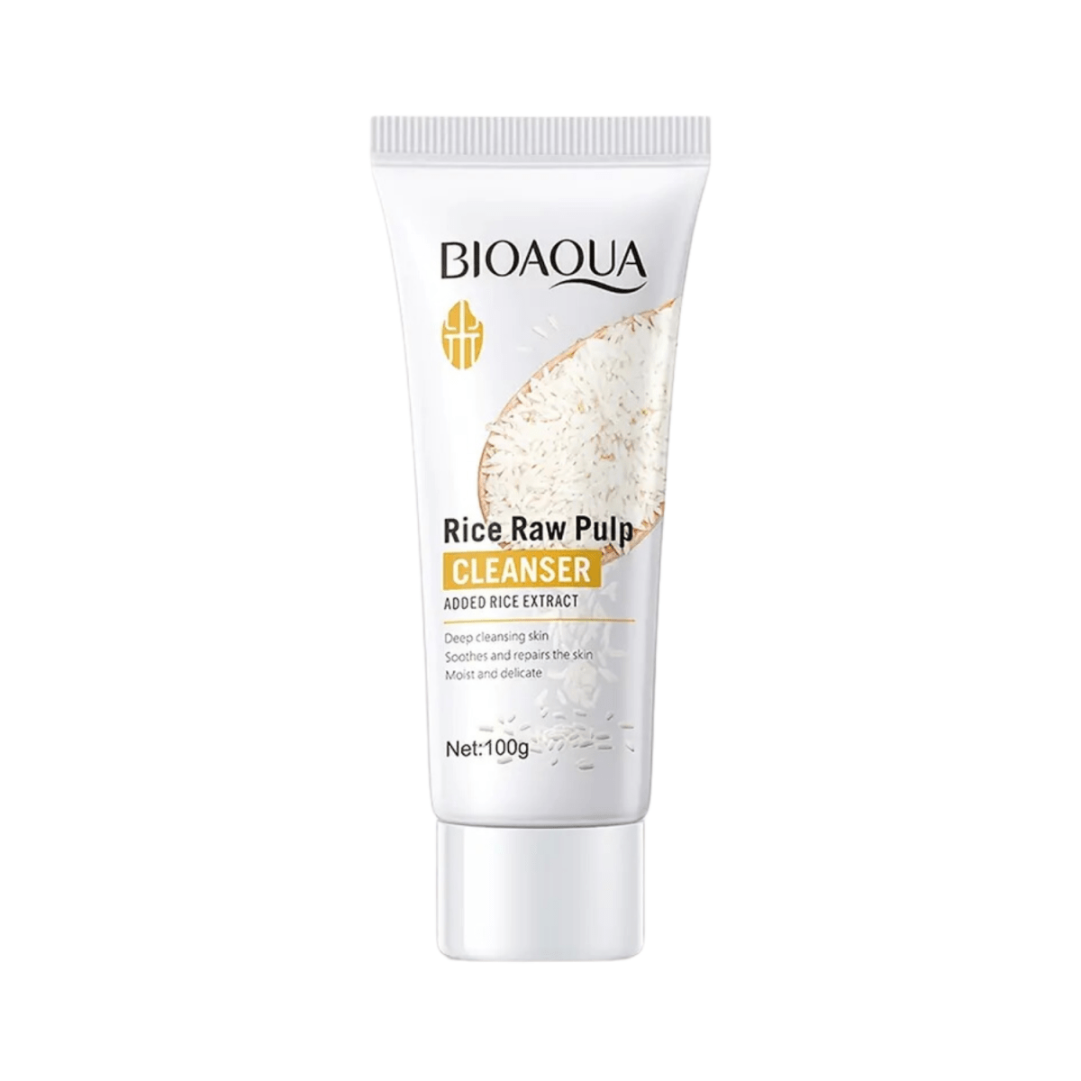 Bioaqua Rice Raw Pulp Cleanser 100g - Gift Point