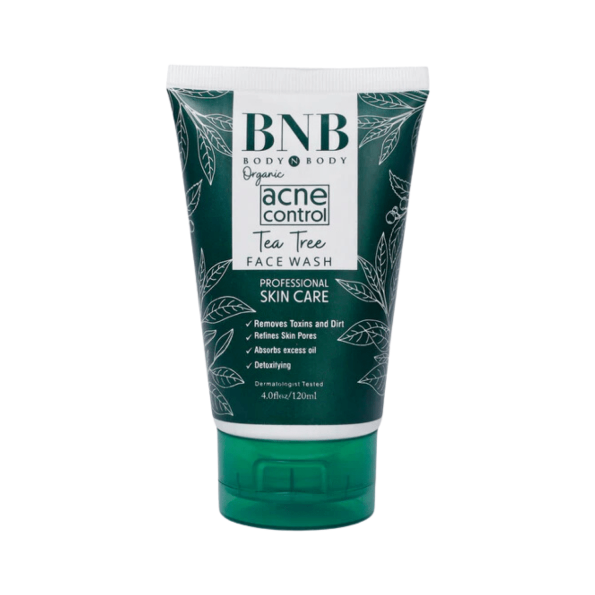 BNB Organic Acne Tea Tree Face Wash 120ml - Gift Point