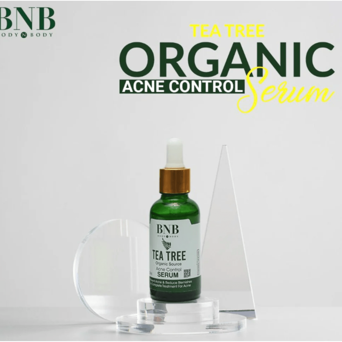 BNB Tea Tree Acne Control Serum 30ml - Gift Point