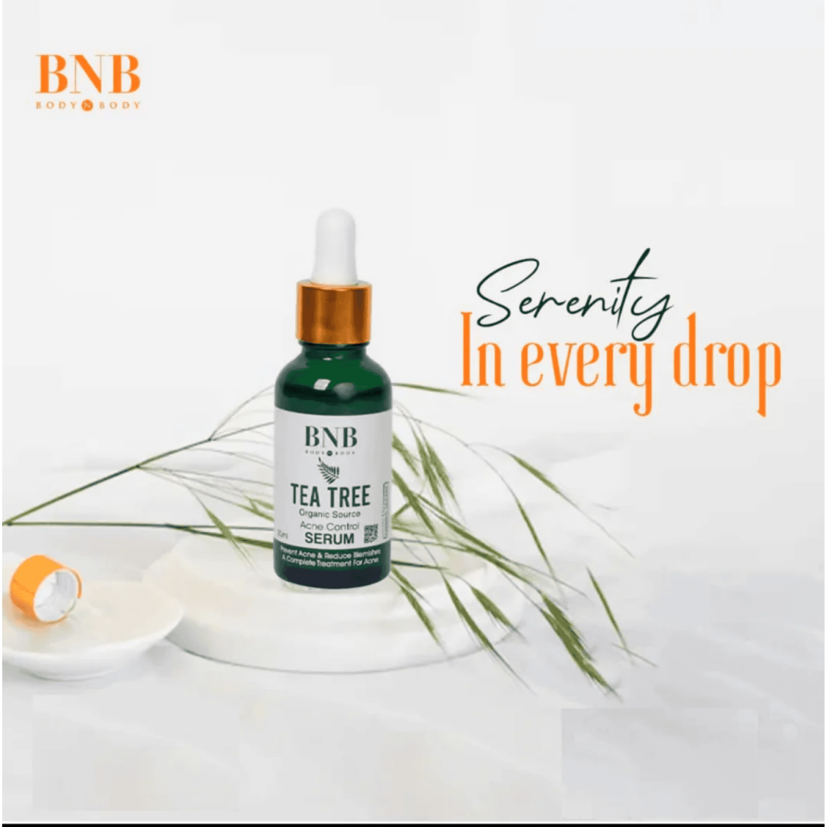 BNB Tea Tree Acne Control Serum 30ml - Gift Point