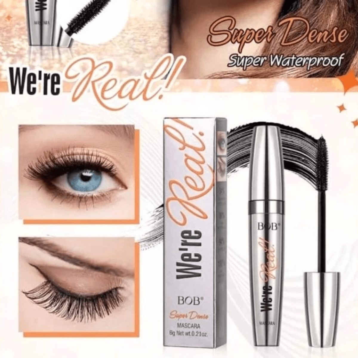 BOB We're Real Super Dense Mascara - Gift Point