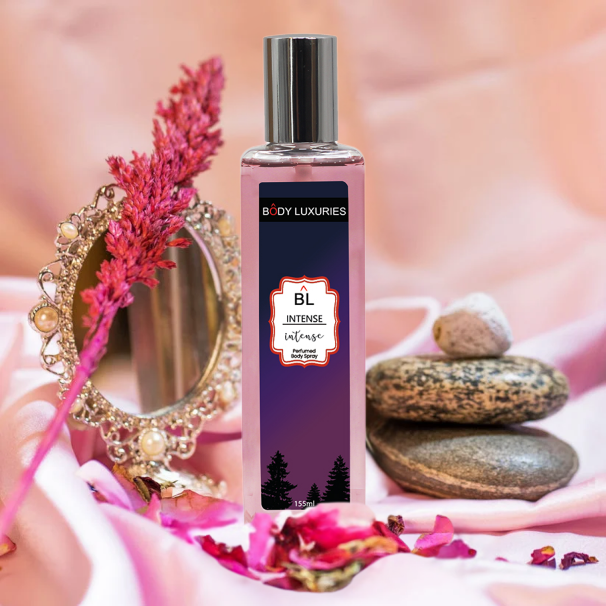 Body Luxuries Intense Perfumed Body Mist For Women 155ml - Gift Point